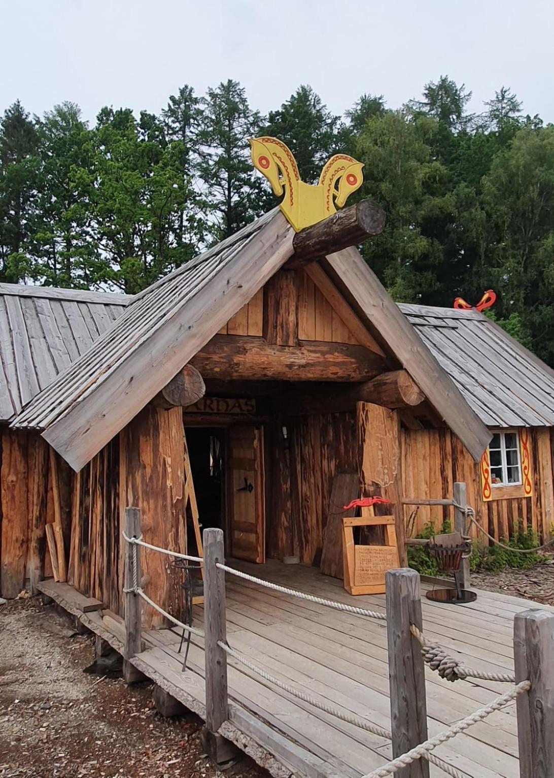 Vittfarnas Vikingaby Vila Sosdala Exterior foto